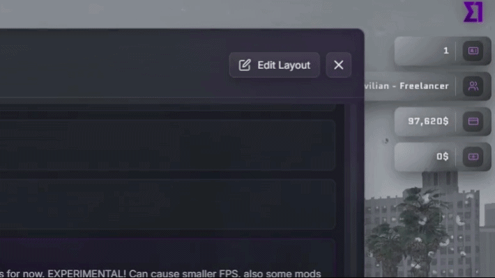 Sigma HUD V2 | Highly Customizable HUD System [QB,ESX,OX,QBOX,STANDALONE] thumbnail