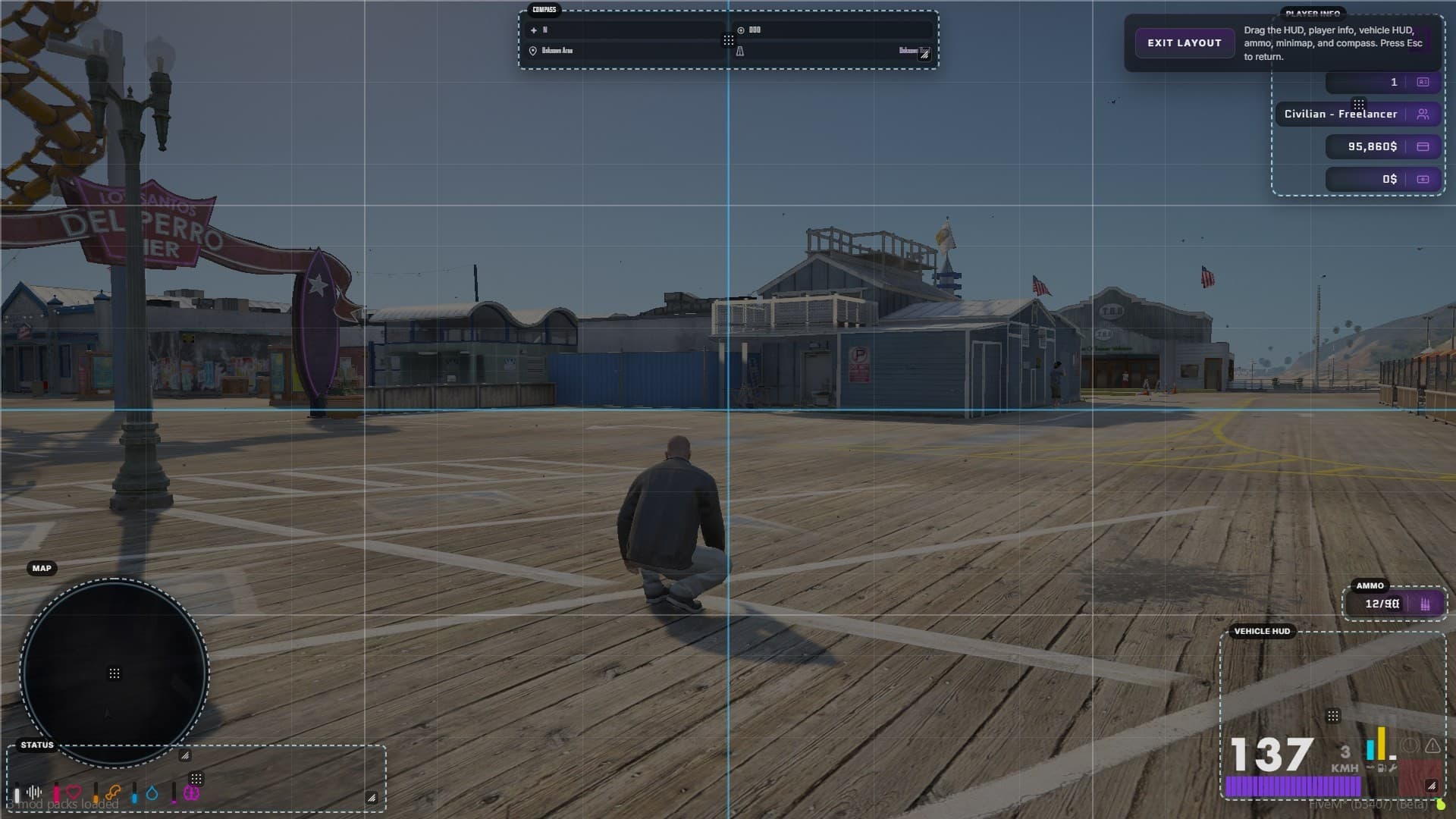 Sigma HUD V2 | Highly Customizable HUD System [QB,ESX,OX,QBOX,STANDALONE] thumbnail