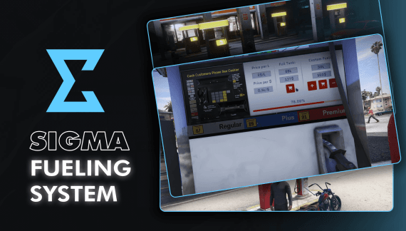 Sigma Fueling System QB-Core, ESX, QBox, OX